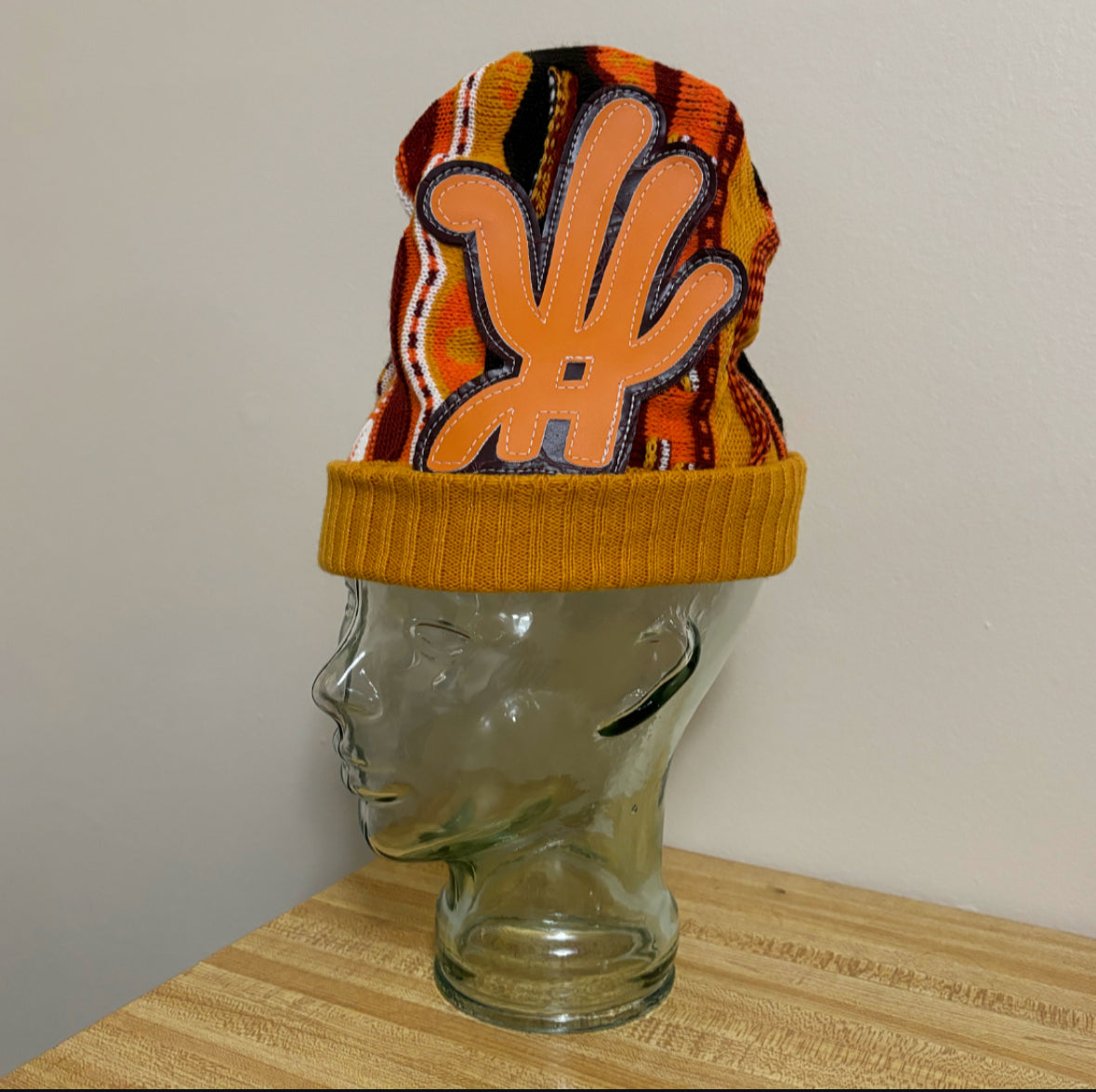 orange KoOgi beanie
