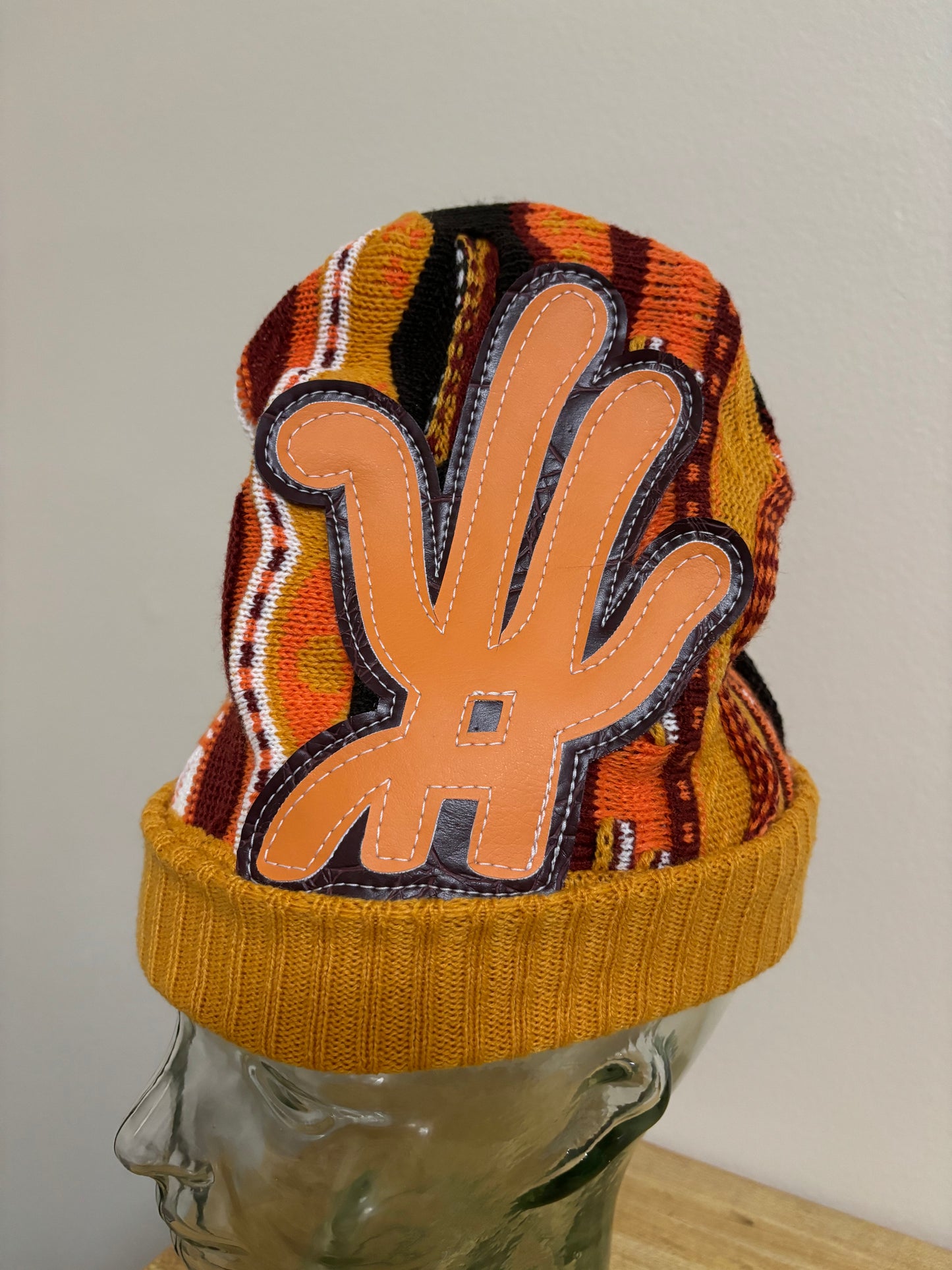 orange KoOgi beanie