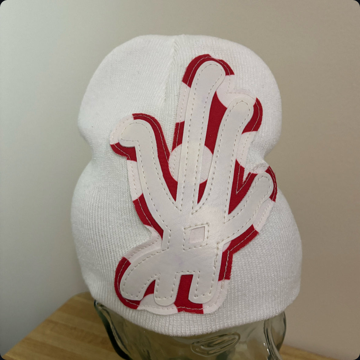 peppermint beanie