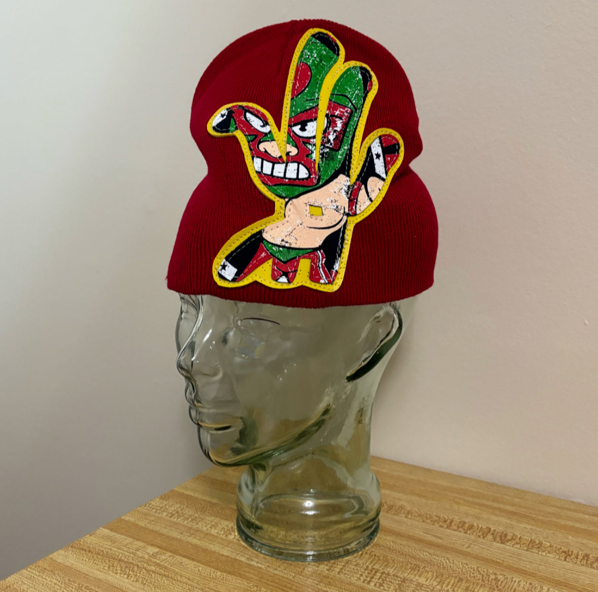wrestle COMIC beanie