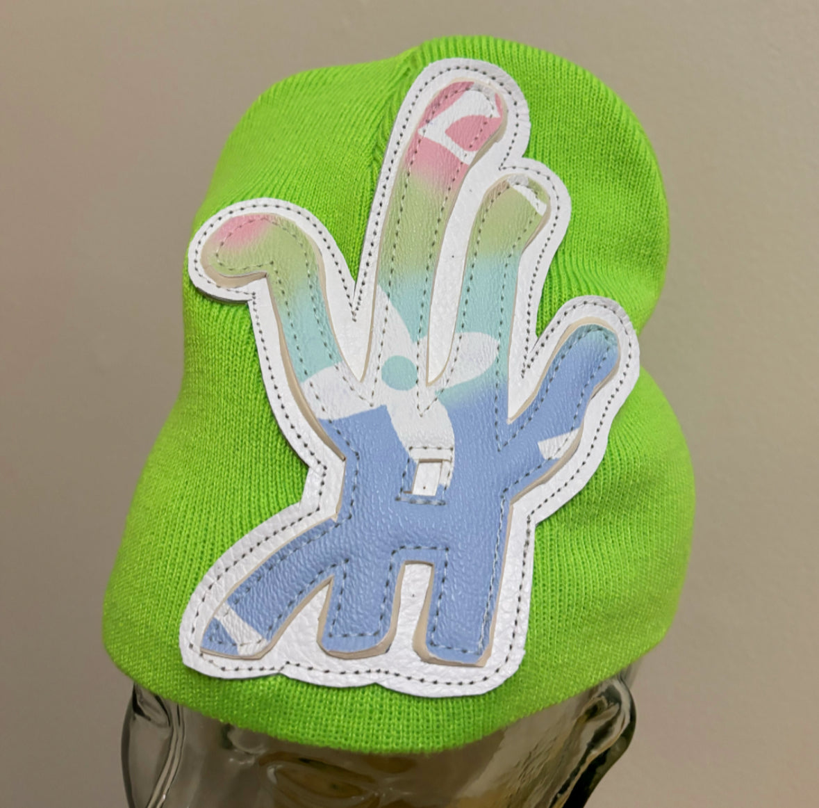 l!me KnOcKoFF beanie