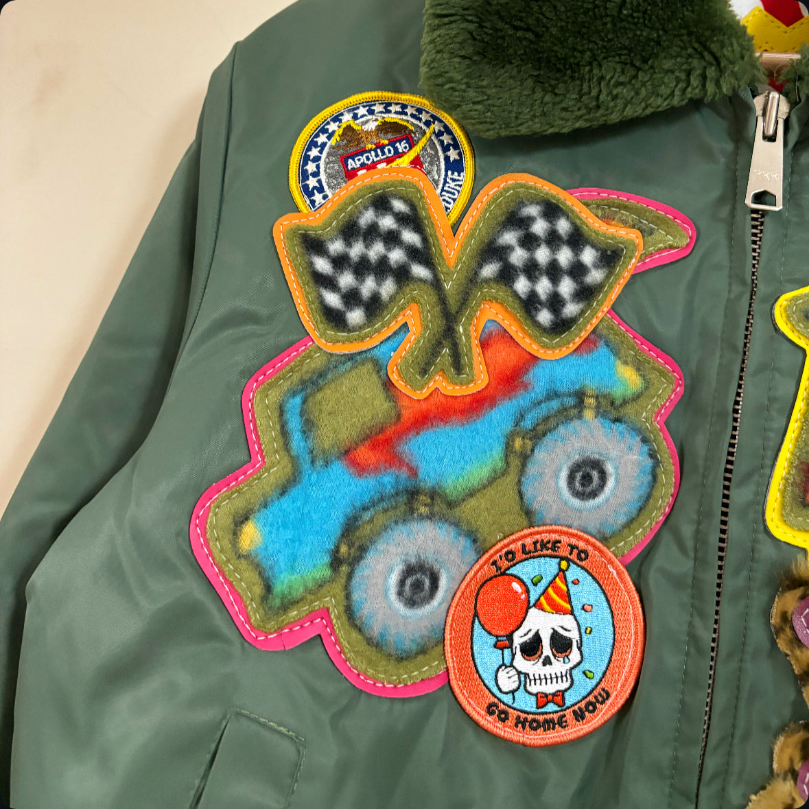 cHiLdiSh bomber jacket