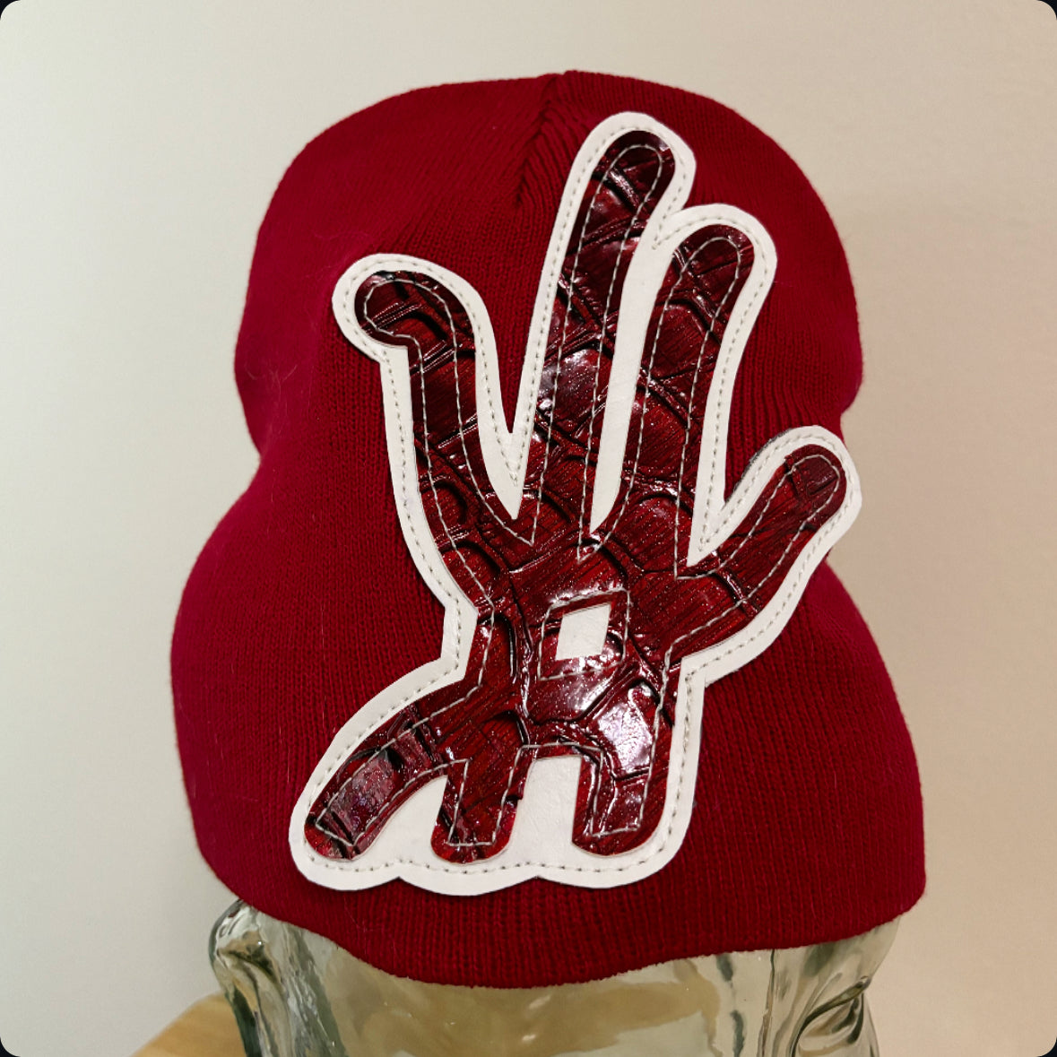 red python beanie