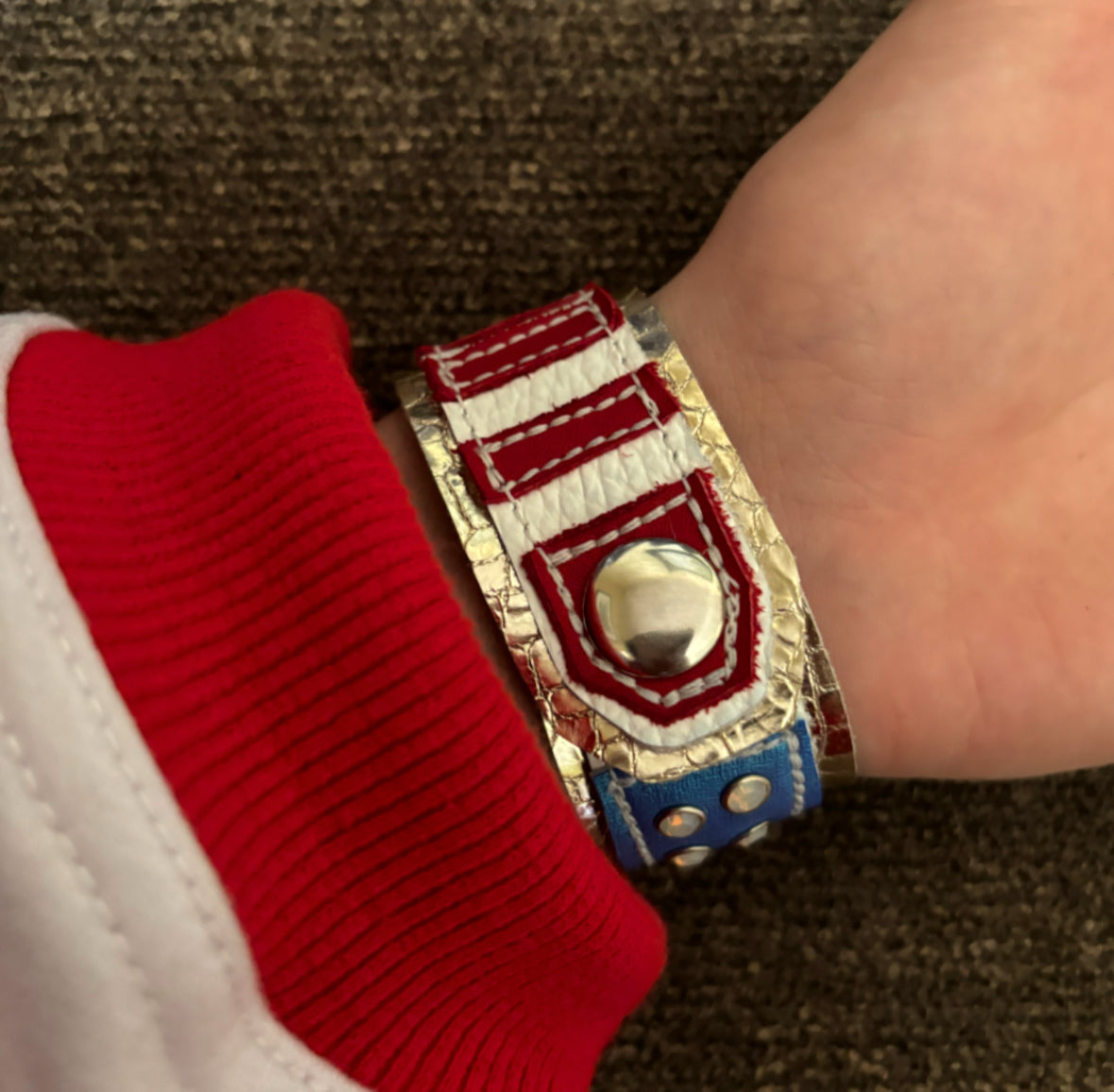 shield TIME PIECE — sample (real leather) SIZE — One Size Fits All (OS)