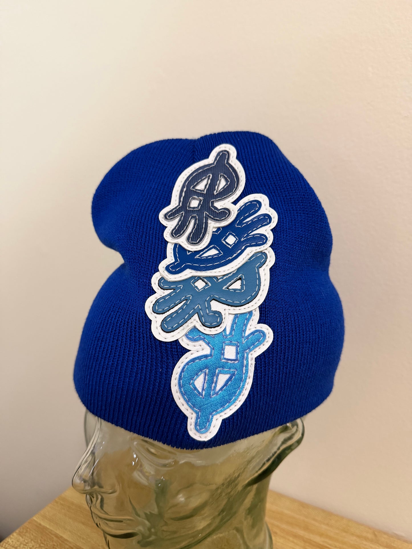 ocean stacK beanie