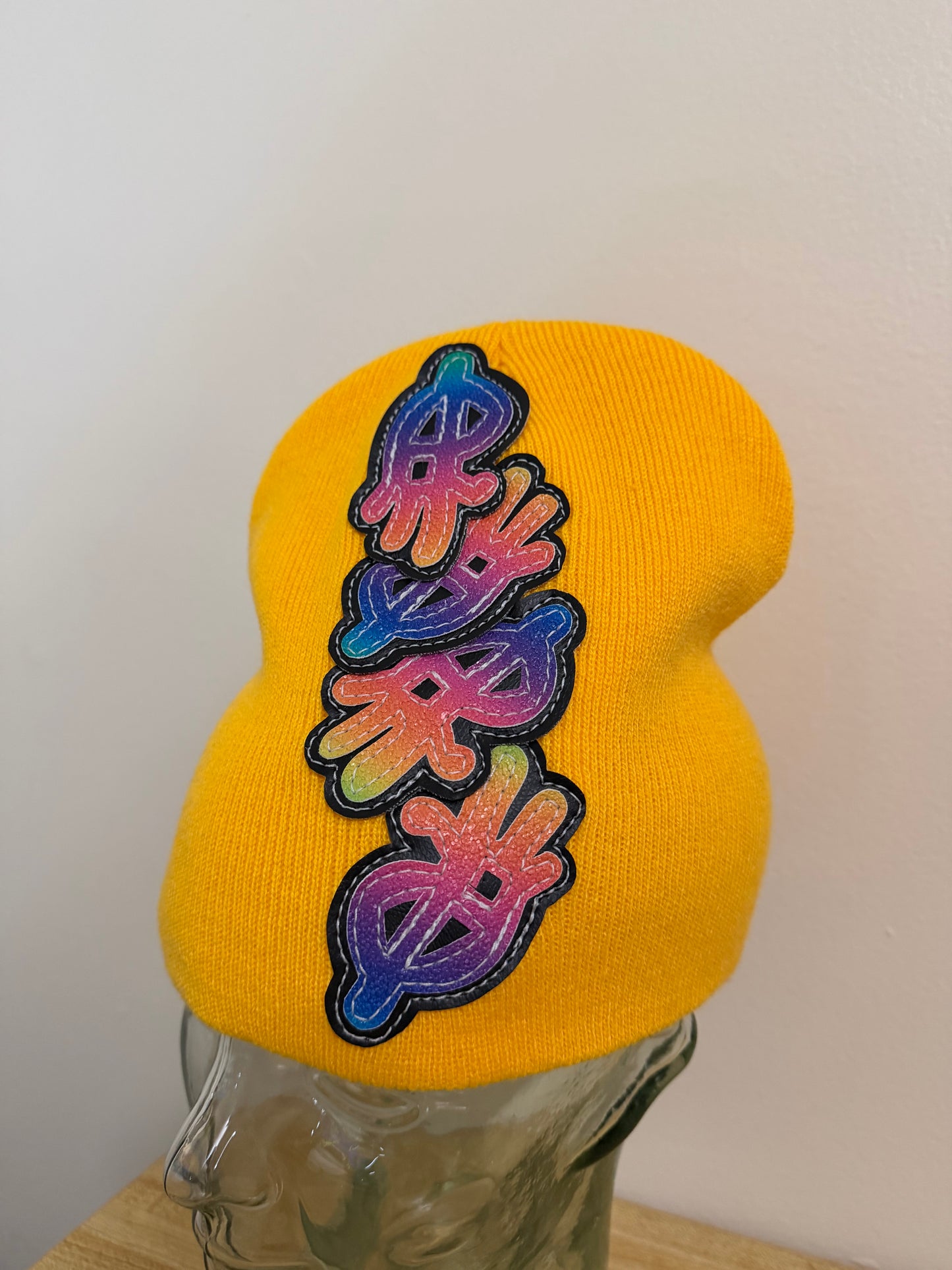 sunset stacK beanie