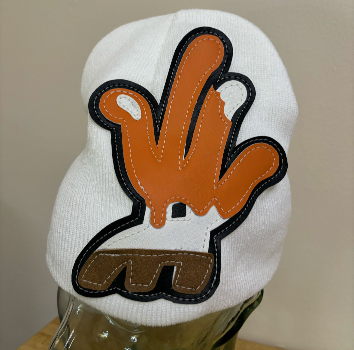 creamsicle beanie
