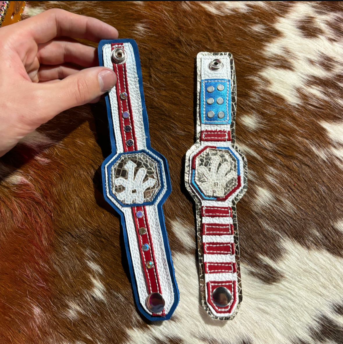 shield TIME PIECE — sample (real leather) SIZE — One Size Fits All (OS)