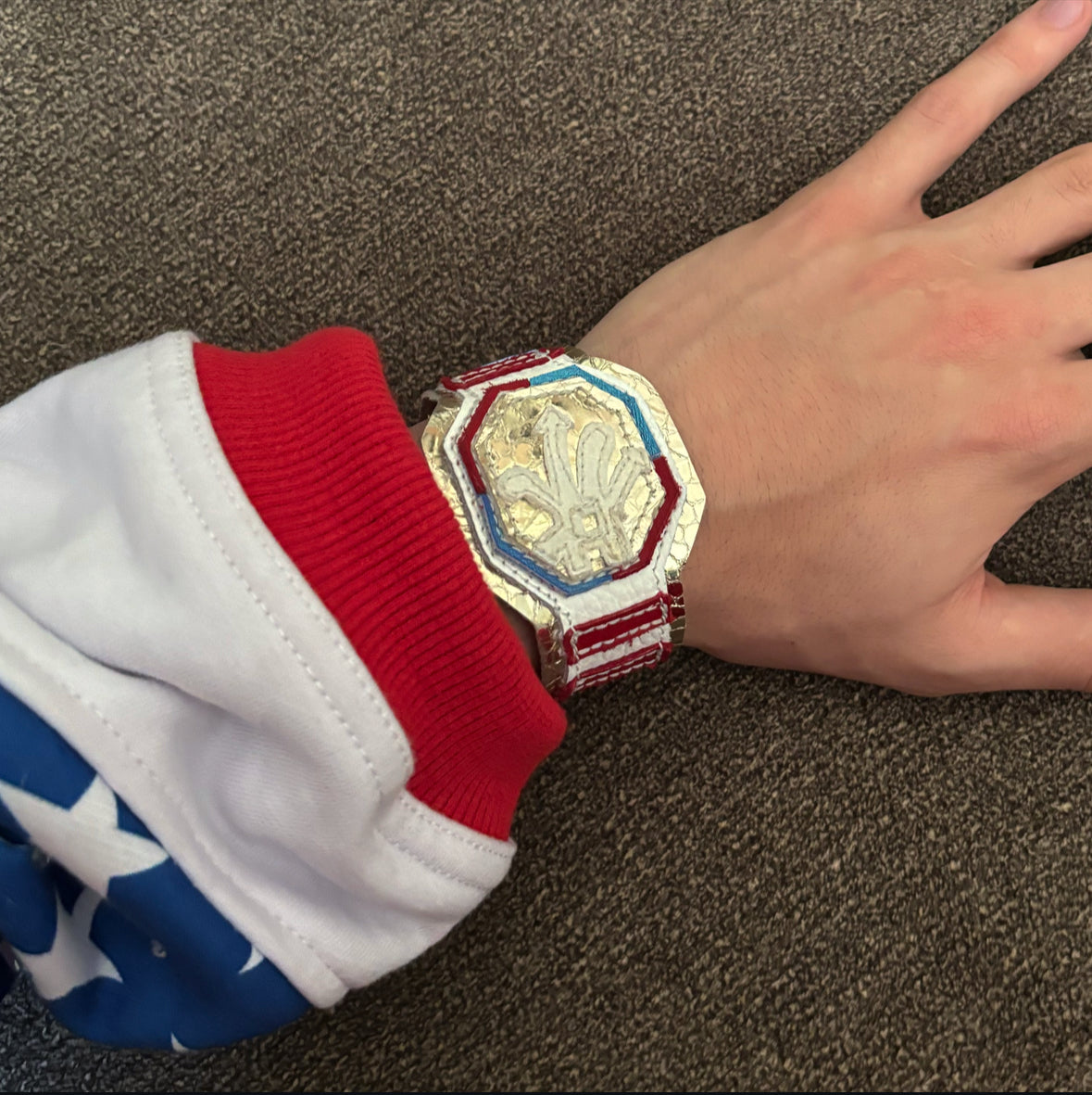 shield TIME PIECE — sample (real leather) SIZE — One Size Fits All (OS)