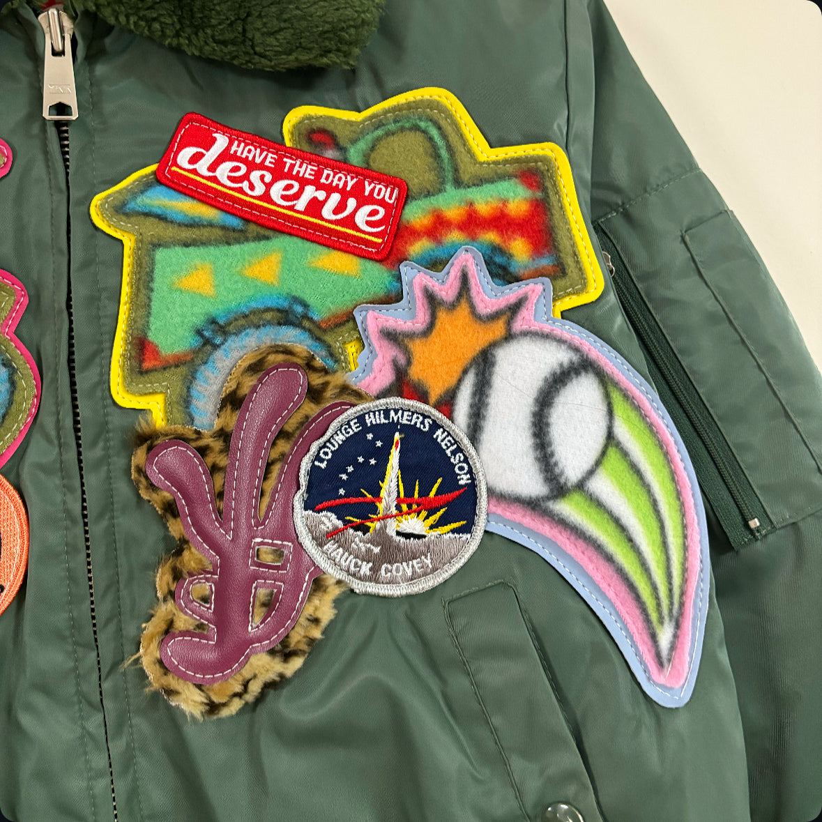cHiLdiSh bomber jacket