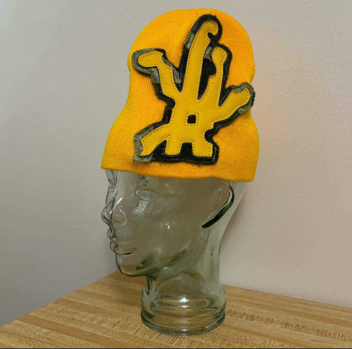 aged cheddar beanie