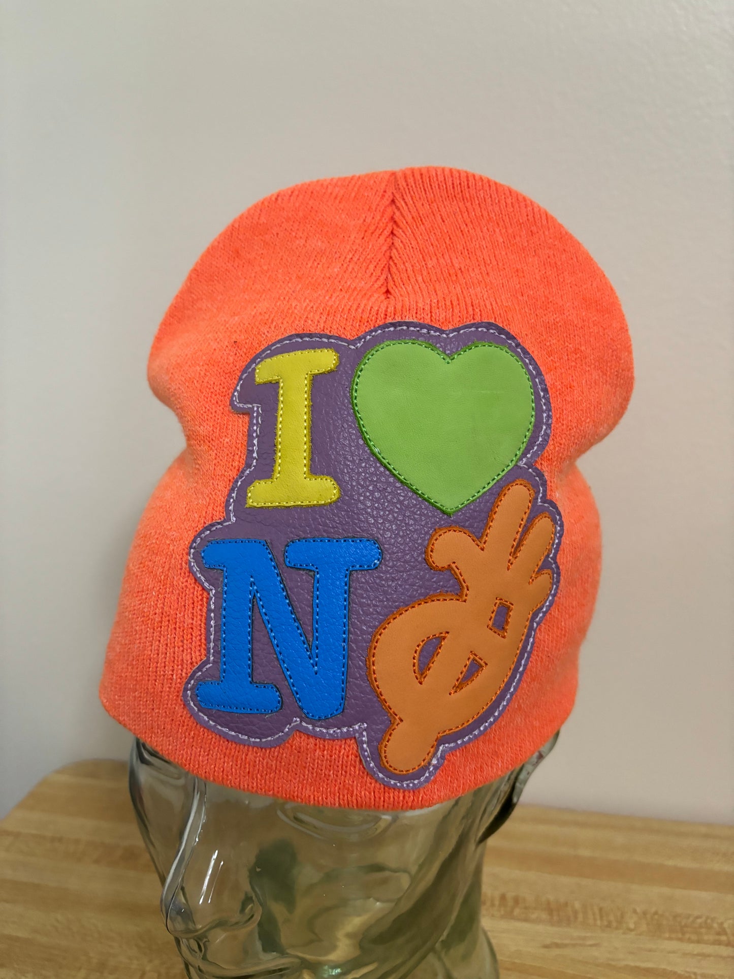 i <3 NY — color beanie