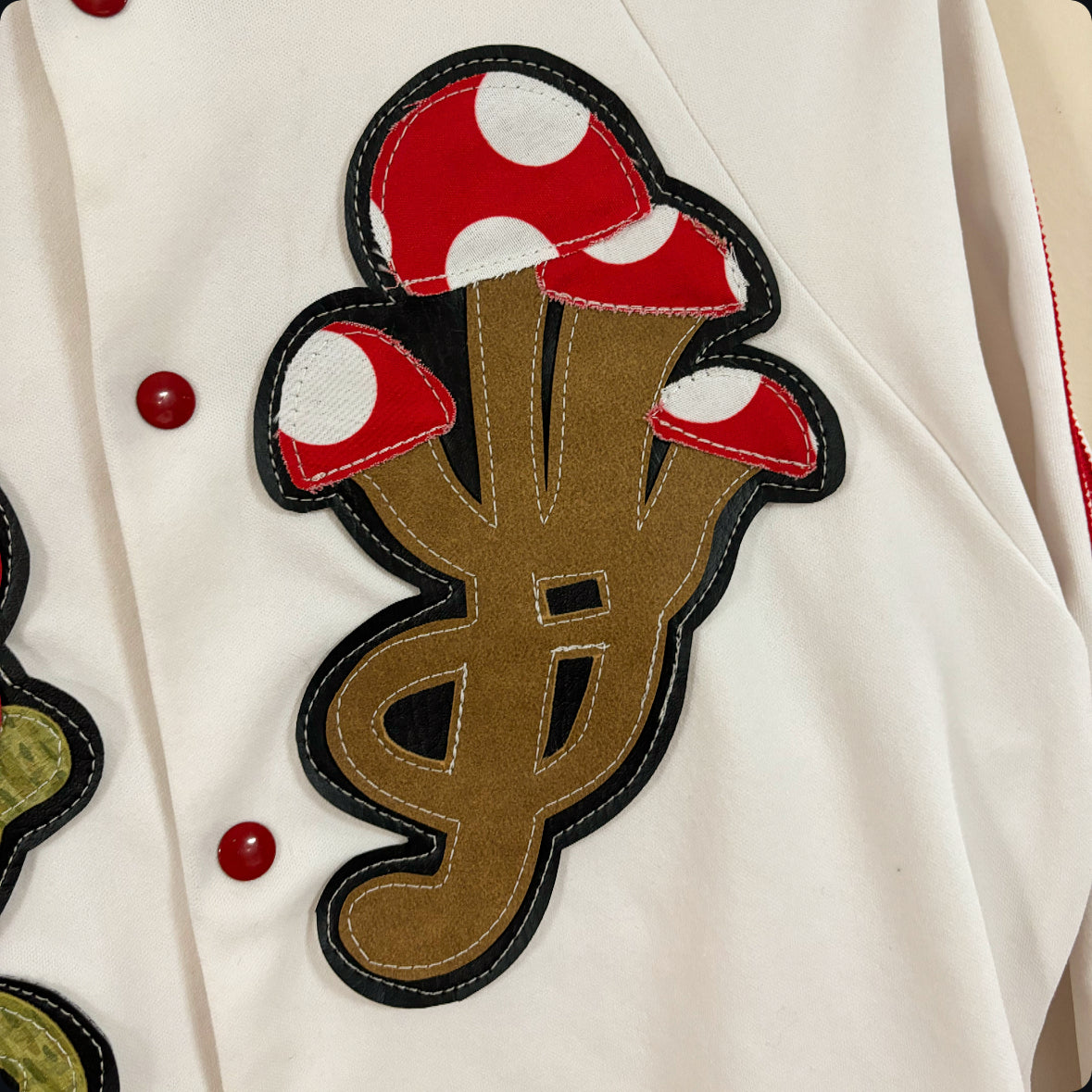 fungUs + floUwer bomber jacket