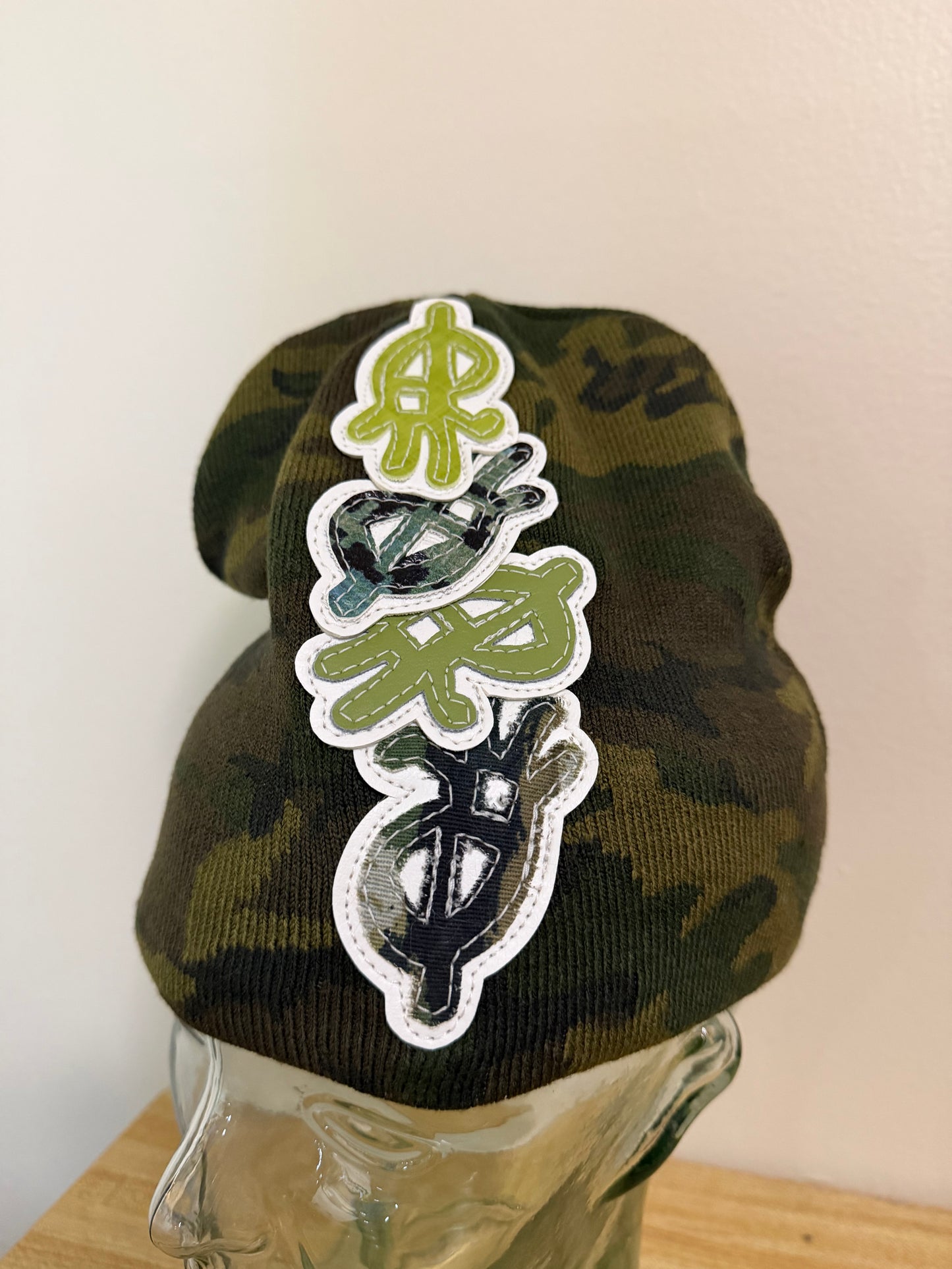 camo stacK beanie