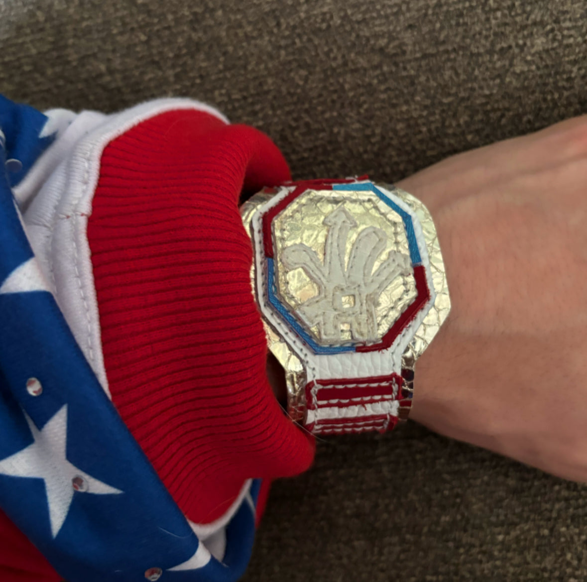 shield TIME PIECE — sample (real leather) SIZE — One Size Fits All (OS)