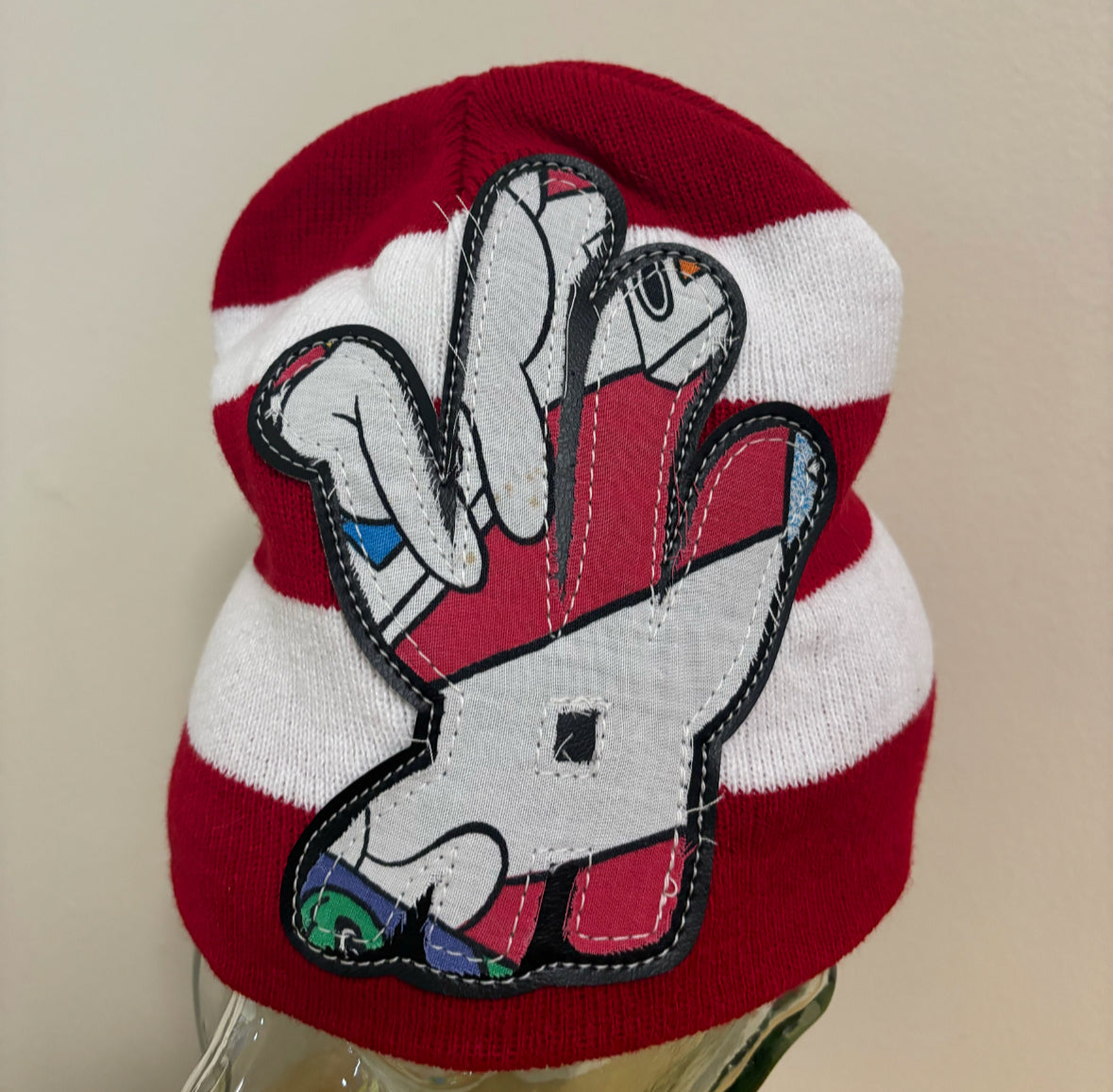 stripe COMIC beanie