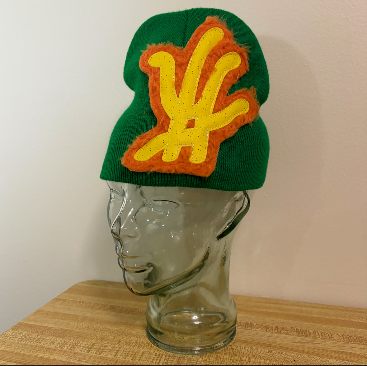 scramble fur beanie