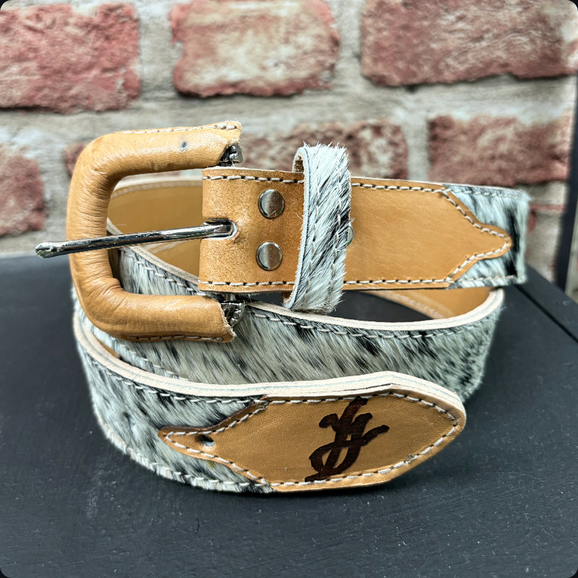 barnyard leather belt