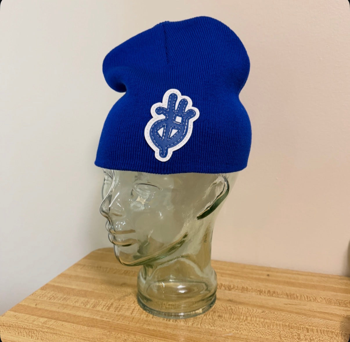[stamped] classic blue beanie