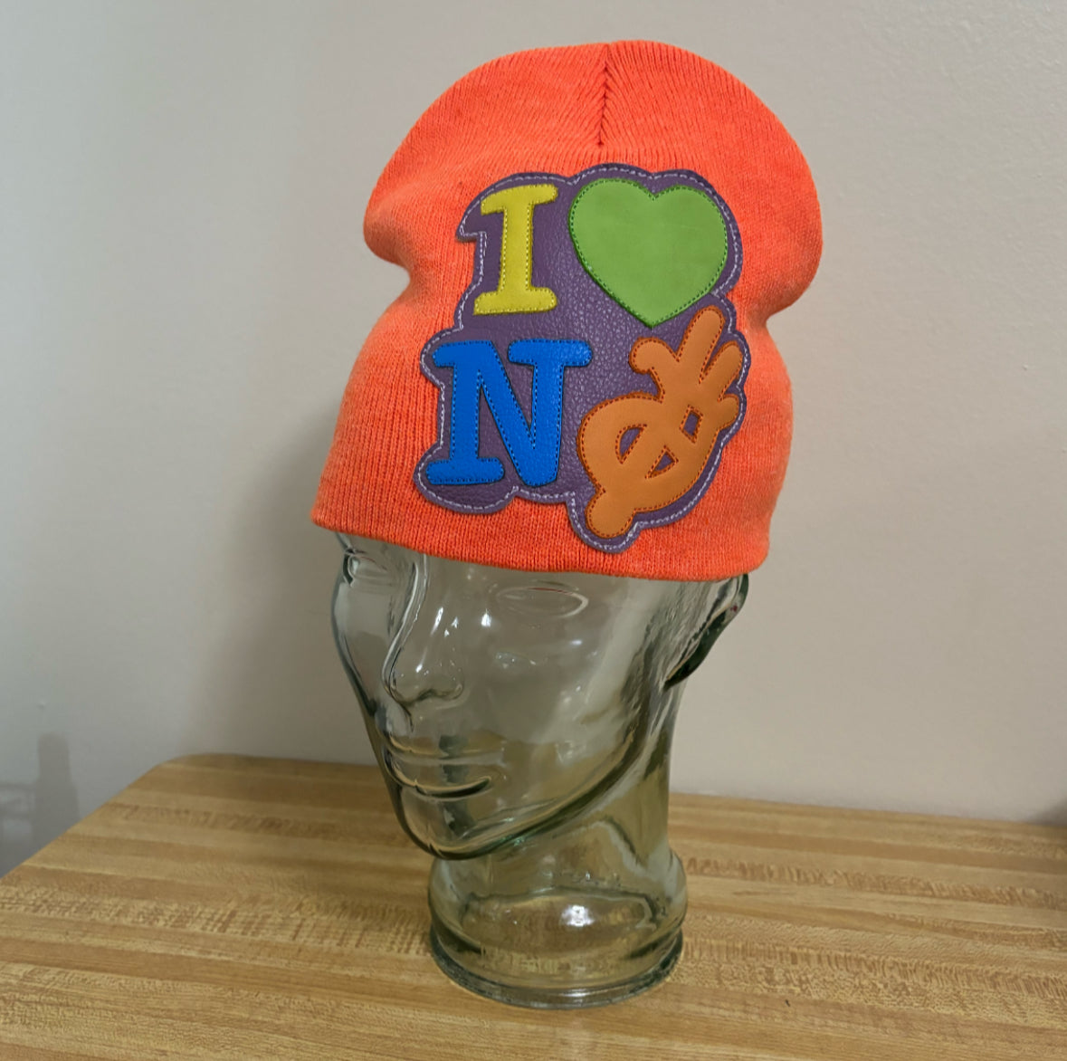 i <3 NY — color beanie