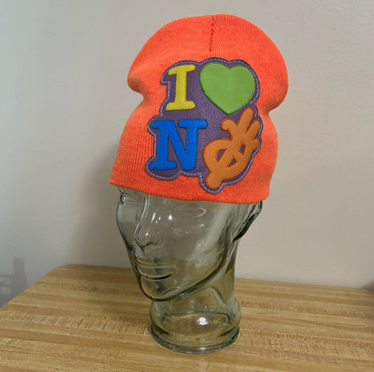 i <3 NY — color beanie