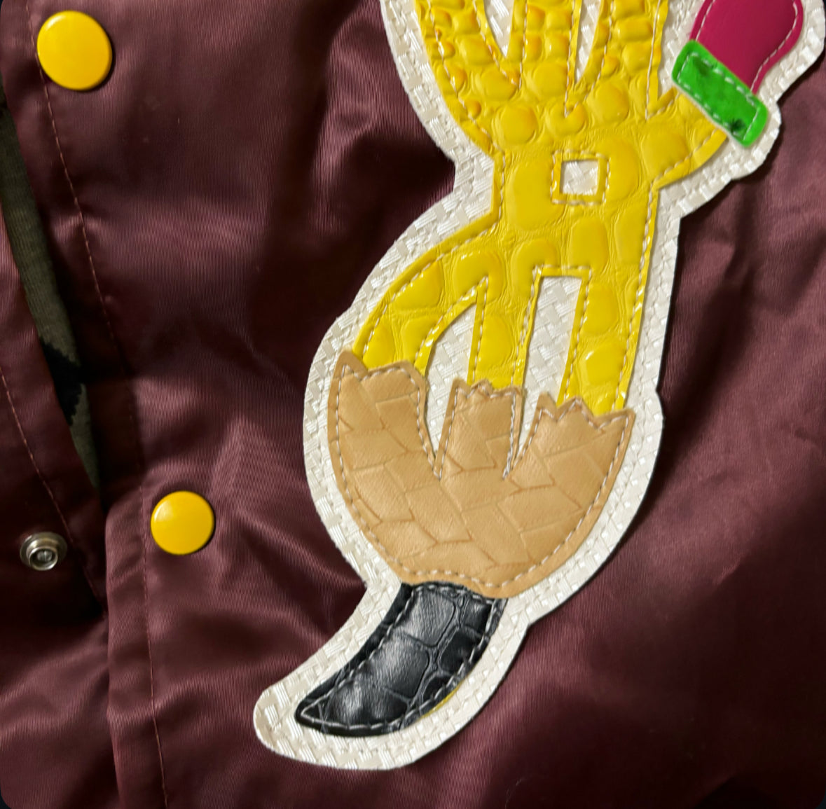 penc!L old sKooL bomber jacket