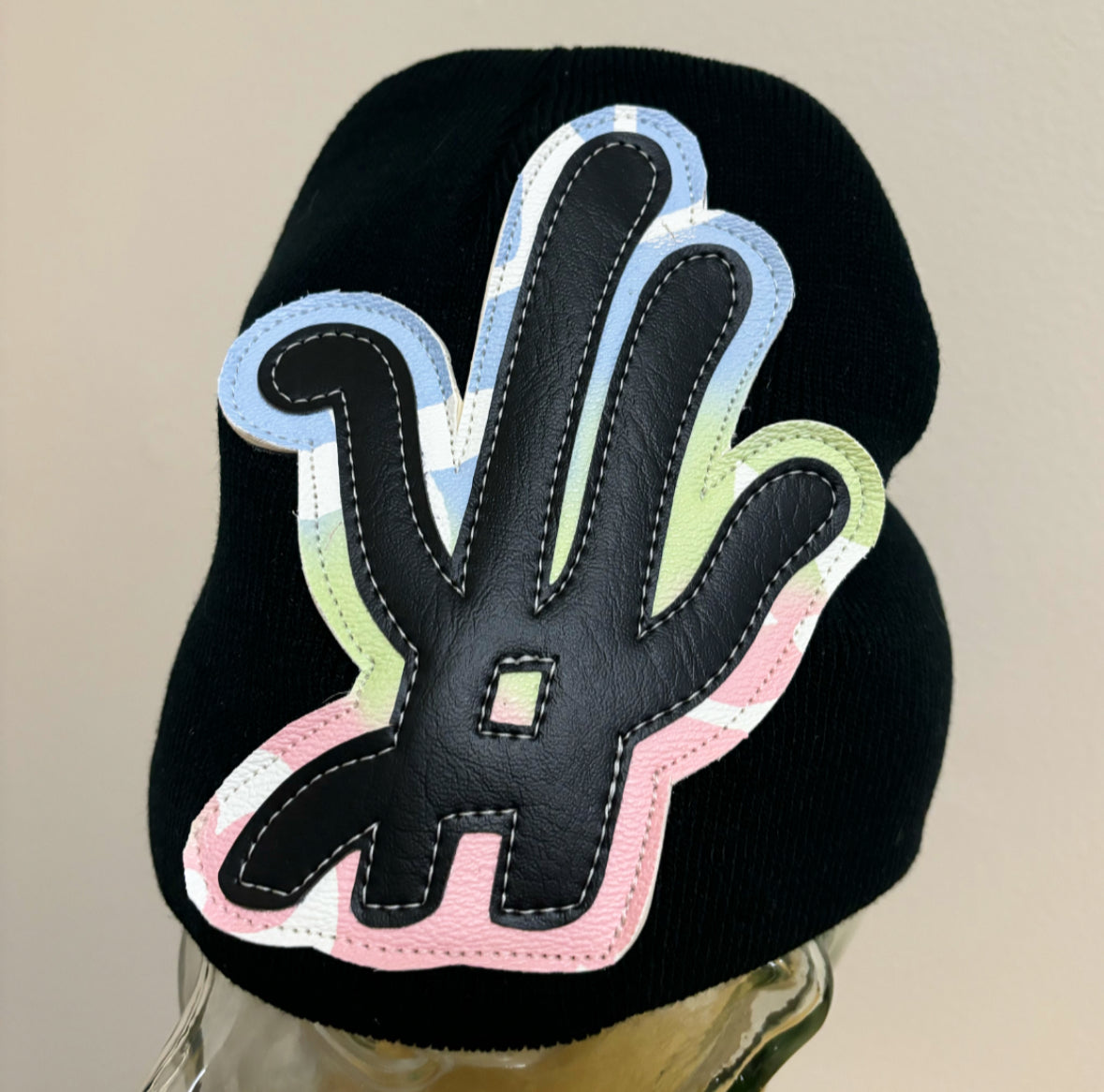 b!ack KnOcKoFF beanie