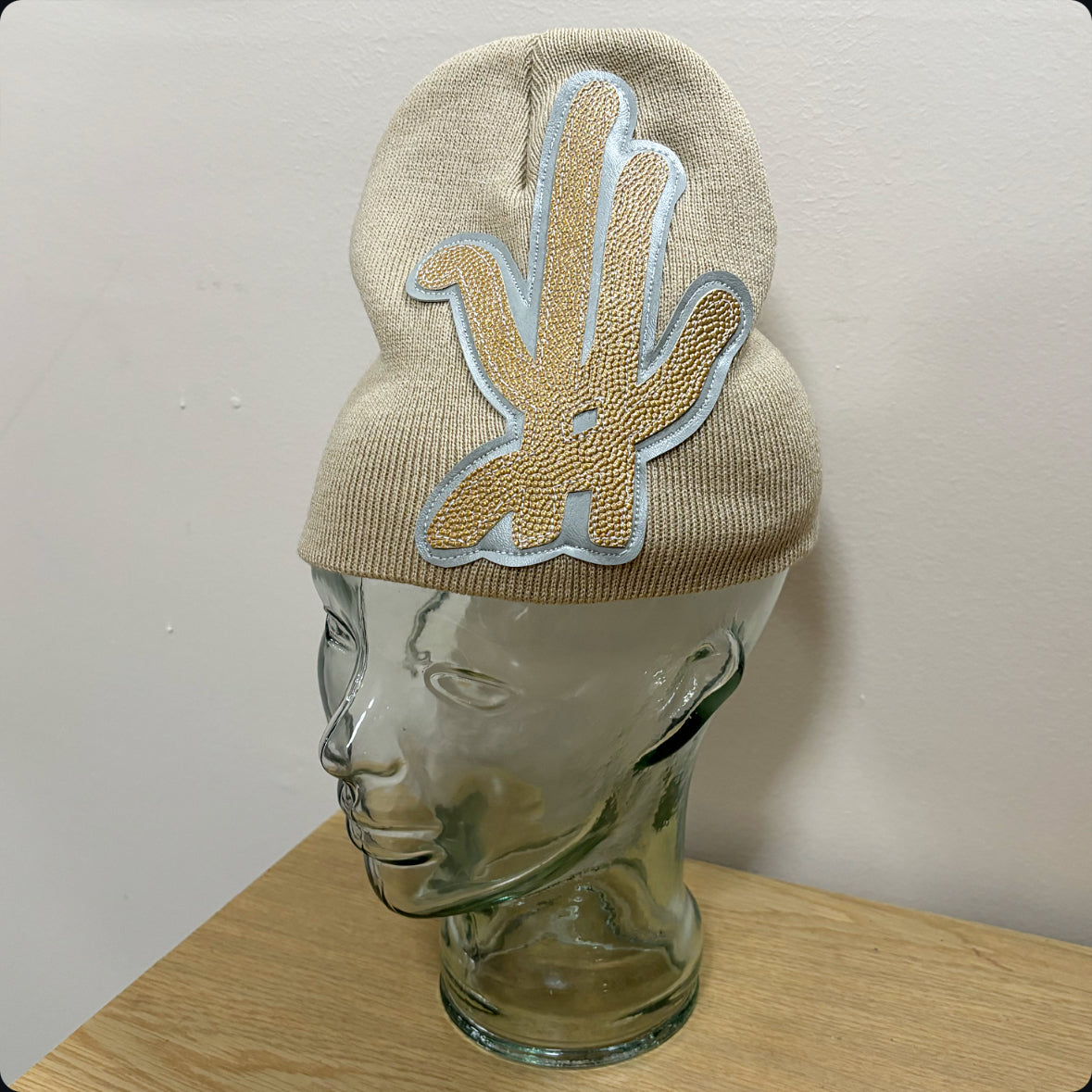 bronze beanie