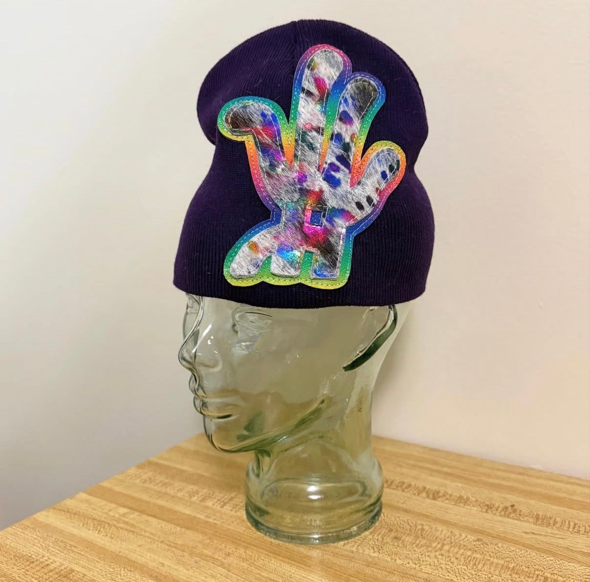 oil spill beanie