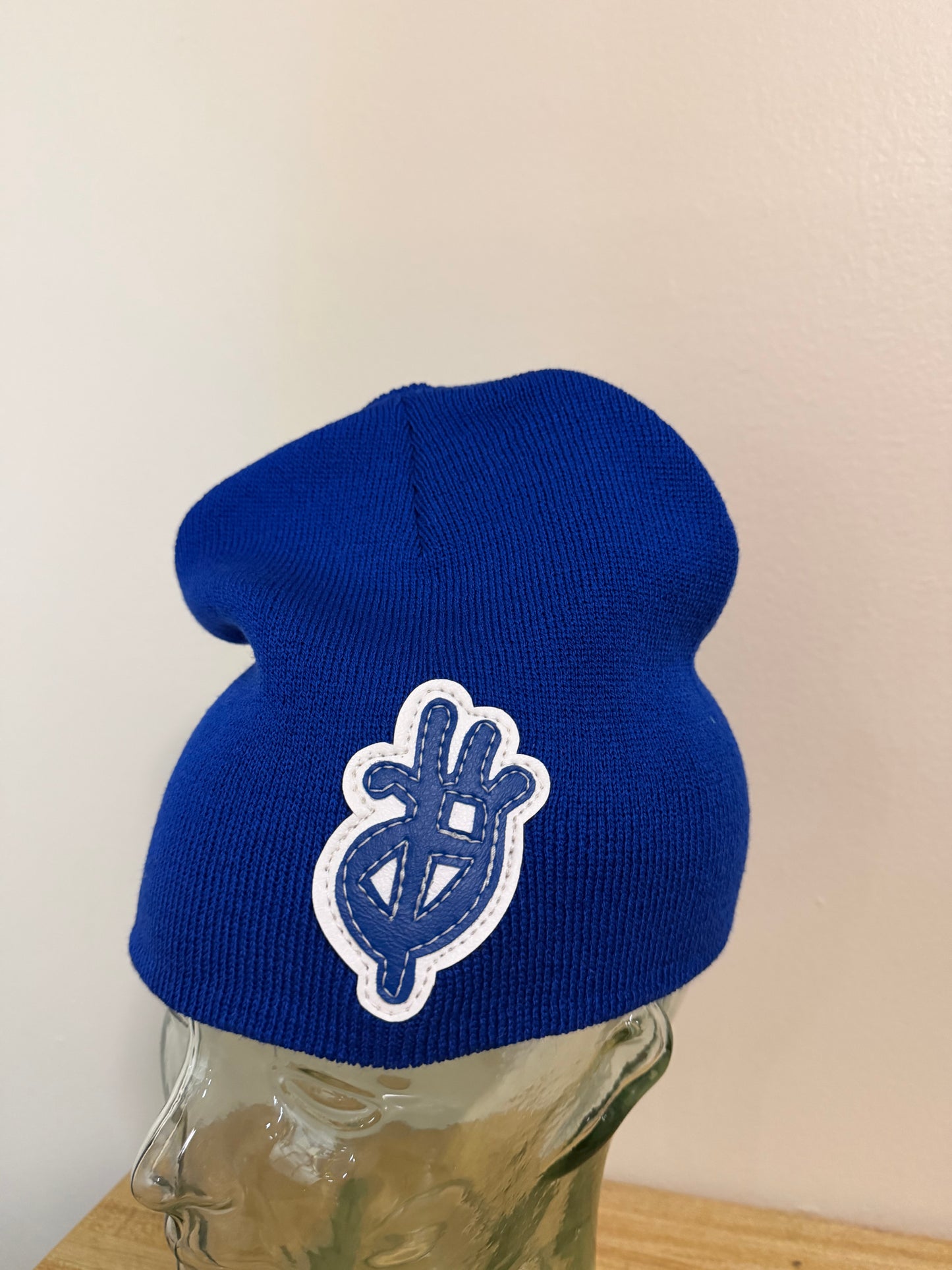 [stamped] classic blue beanie