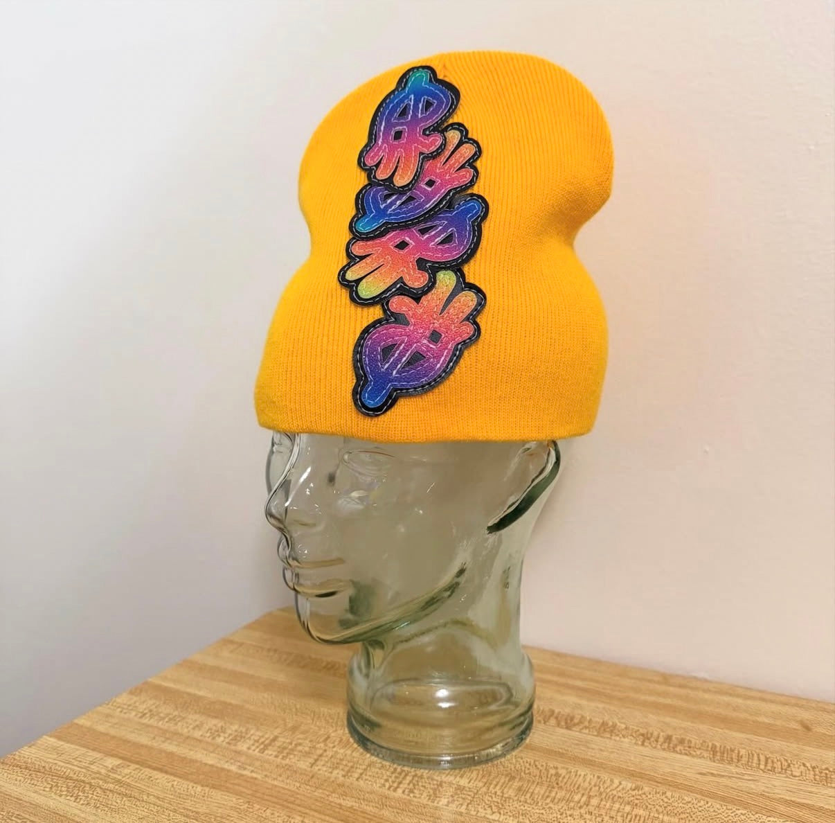 sunset stacK beanie