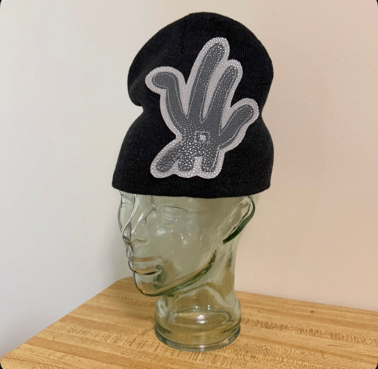 reverse shade beanie
