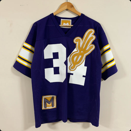 logo football jersey - purple/ gold (medium)