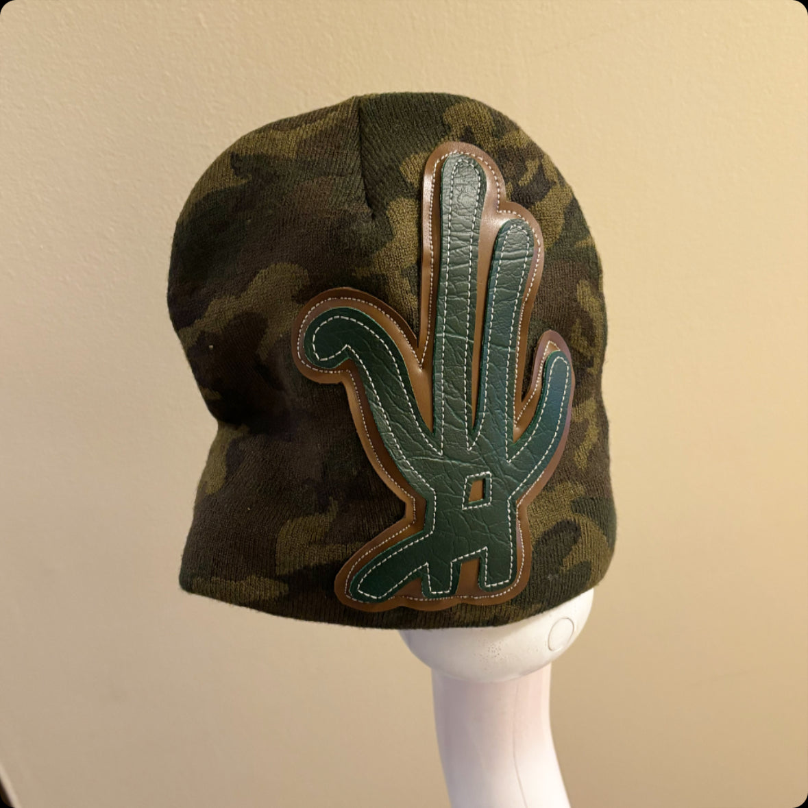 army camo beanie