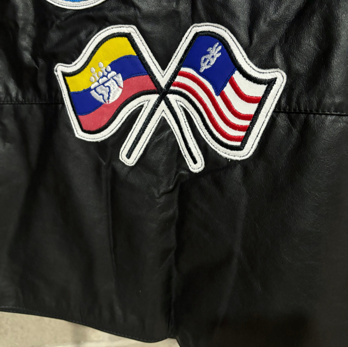 (small + medium) hotwl + ykwyk custom leather vest (1)