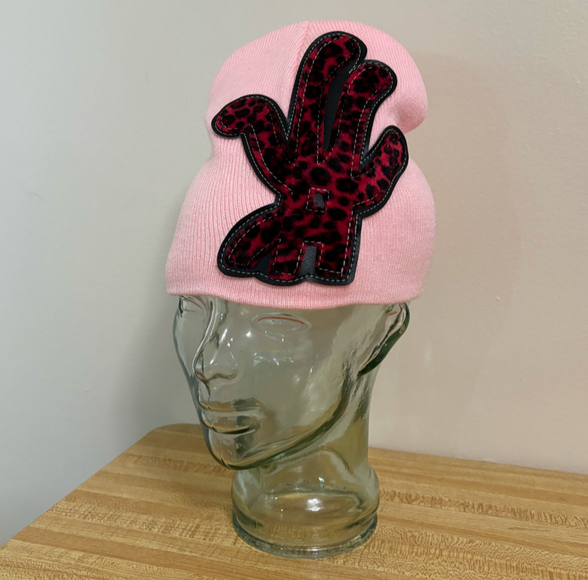 hot cheetah beanie