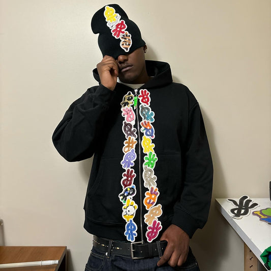 paraLLel full zip hoodie