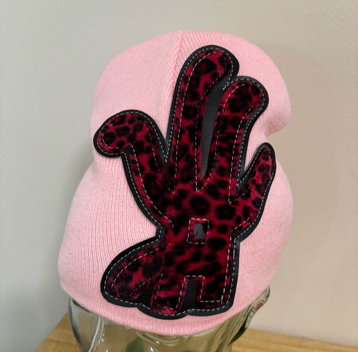 hot cheetah beanie