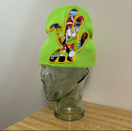 cat in the hat COMIC beanie