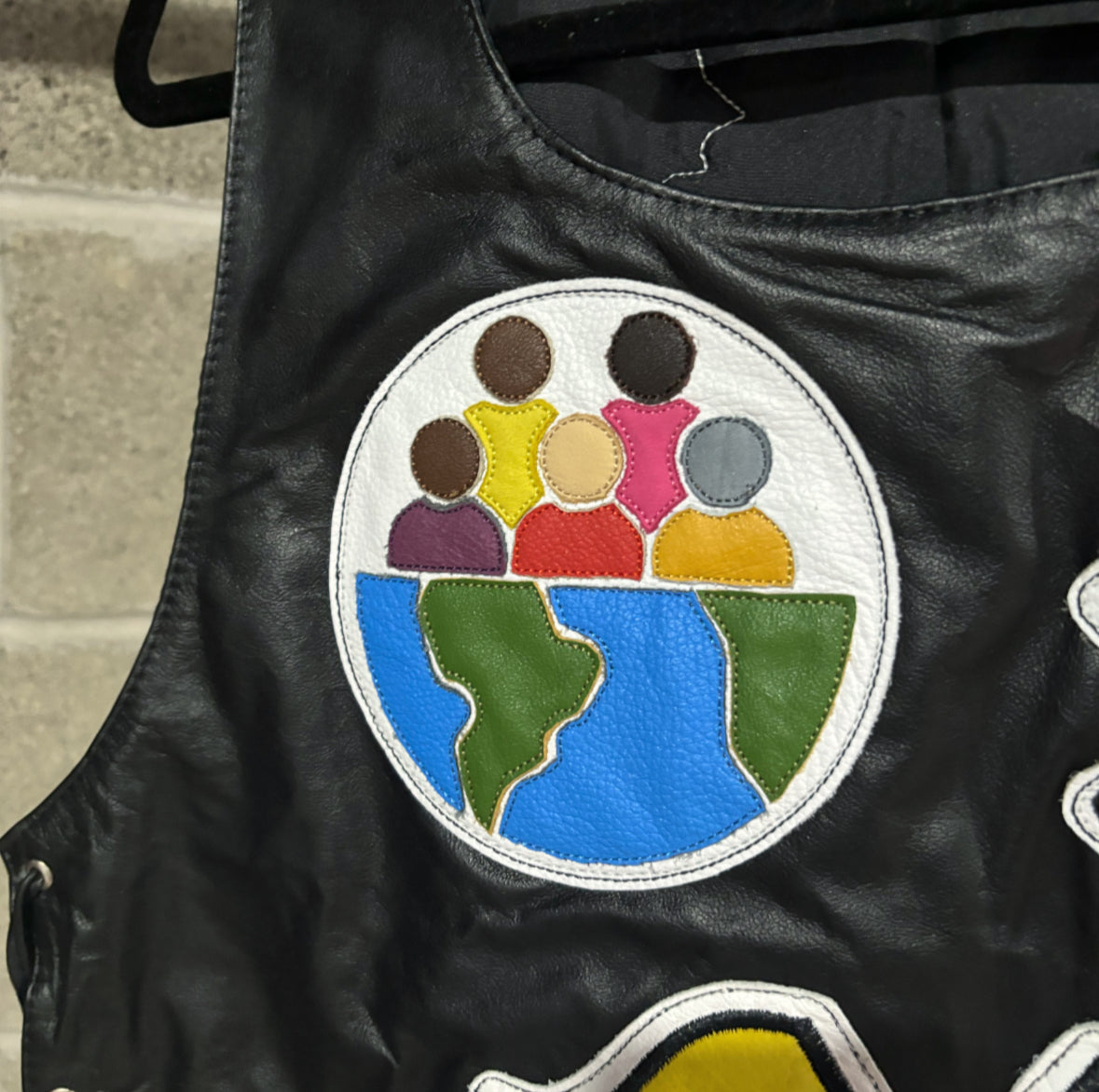 (small + medium) hotwl + ykwyk custom leather vest (1)