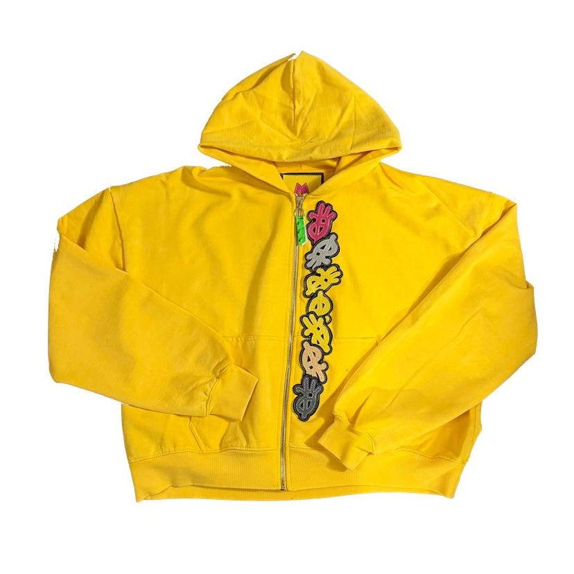 penciL stacK full zip hoodie