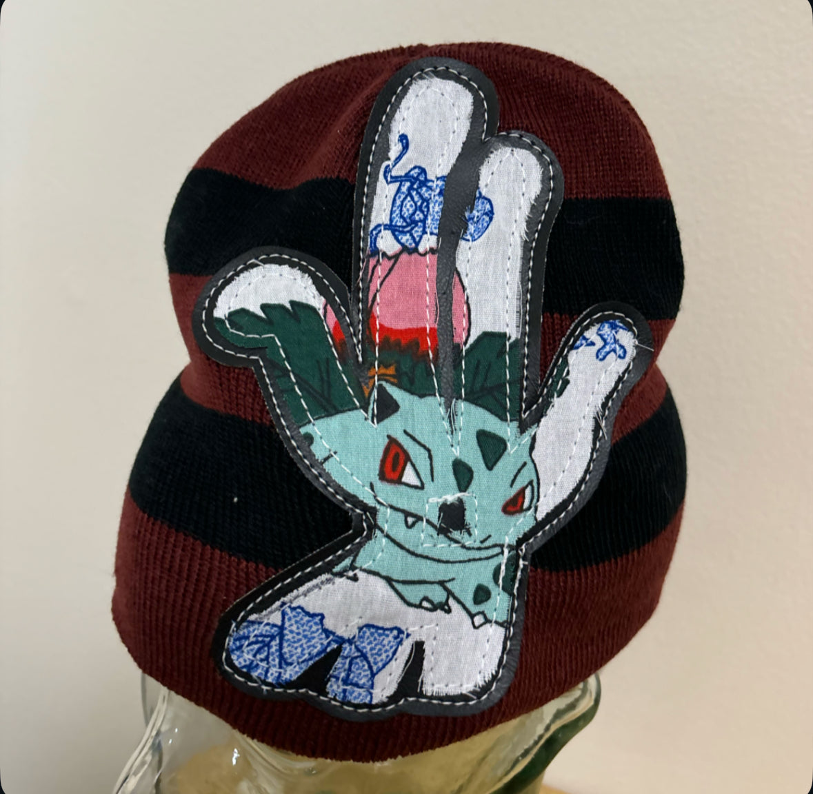 [comic] bulb4sur beanie