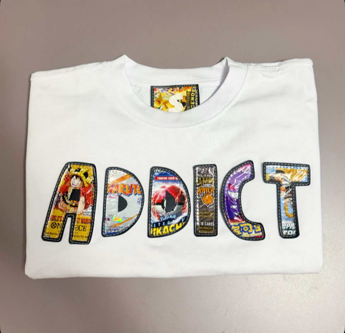 card ADDICT t-shirt (comes with free random pack)