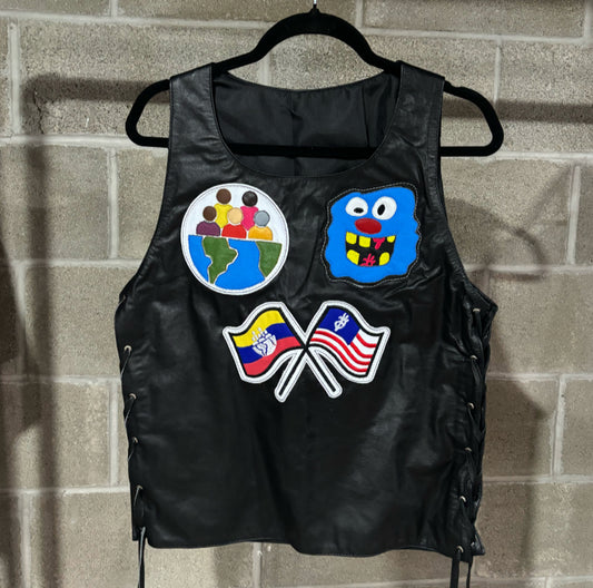 (small + medium) hotwl + ykwyk custom leather vest (2)