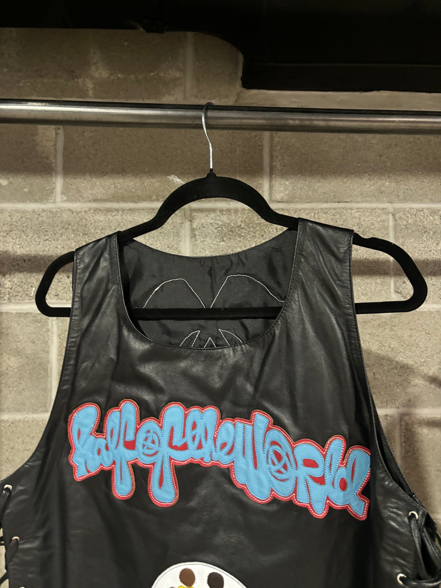(large + xl) hotwl + ykwyk custom leather vest (3)