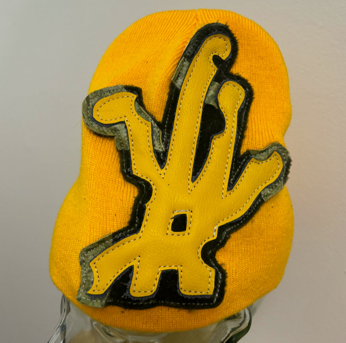 aged cheddar beanie