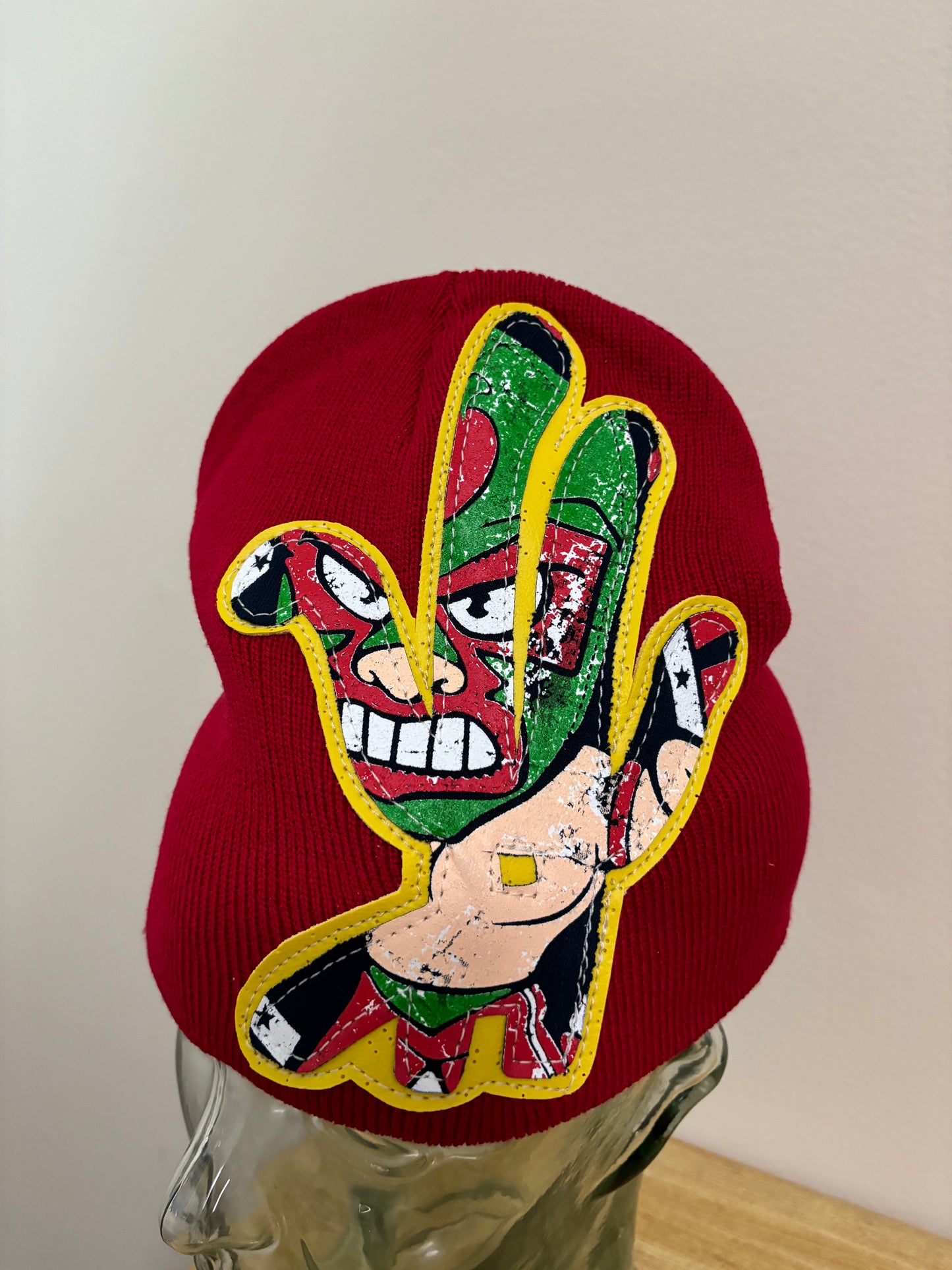 wrestle COMIC beanie