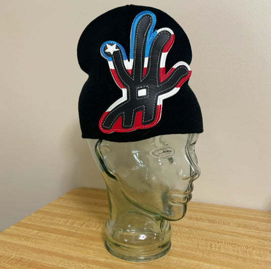aMeRiCaN flag beanie