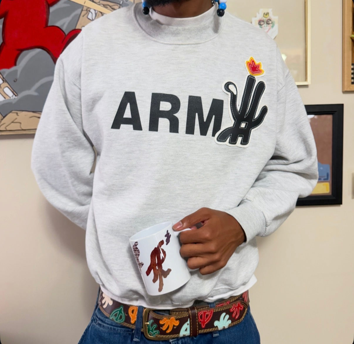 armY bomb crewneck