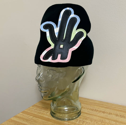 b!ack KnOcKoFF beanie